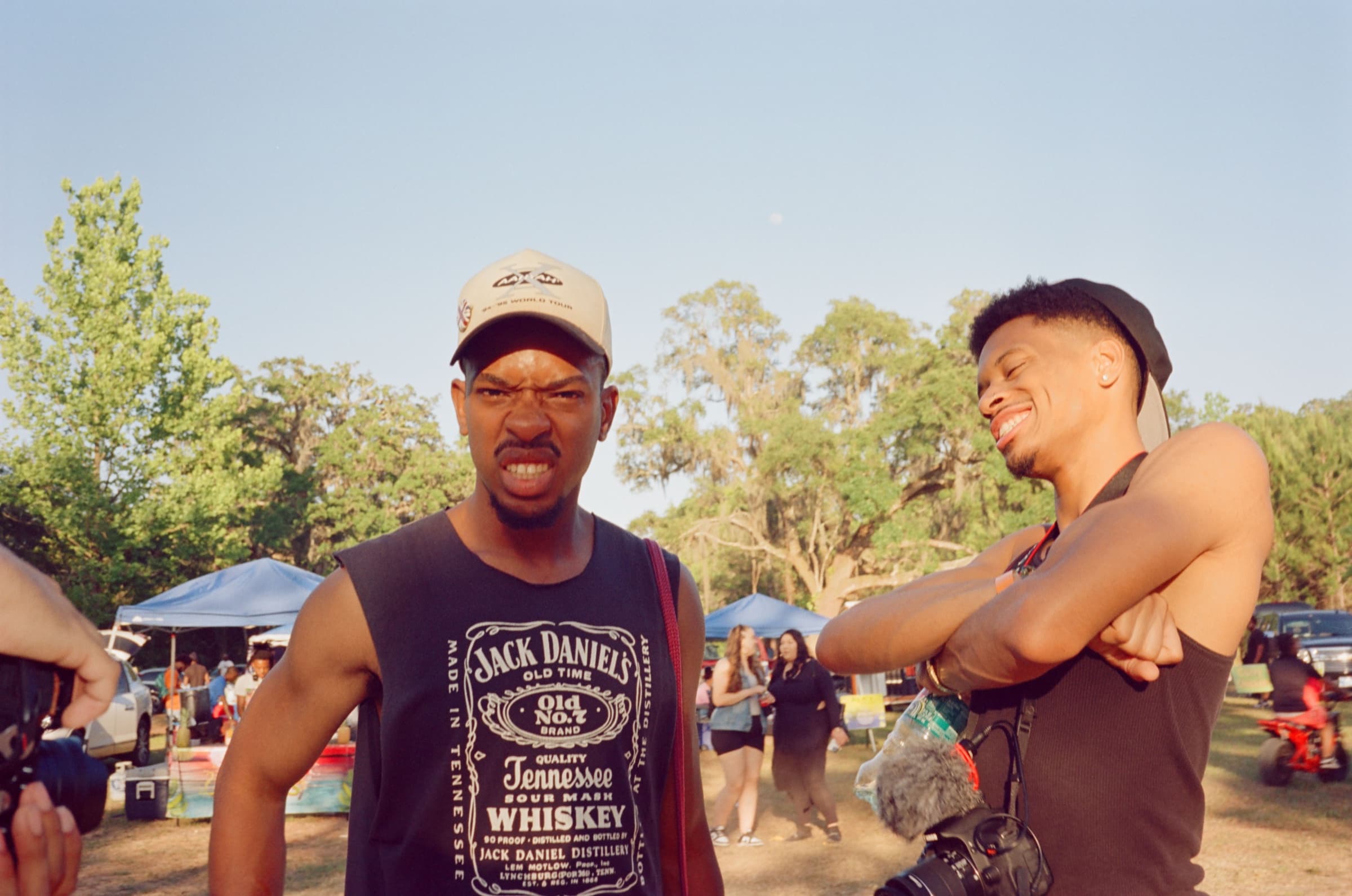Person giving a mean mug at Freaknik 2024